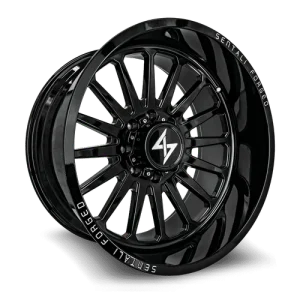Sentali – Forged SF-2 – Black – 28″x16″ -99mm – All weather Wheels – SF228165299GB